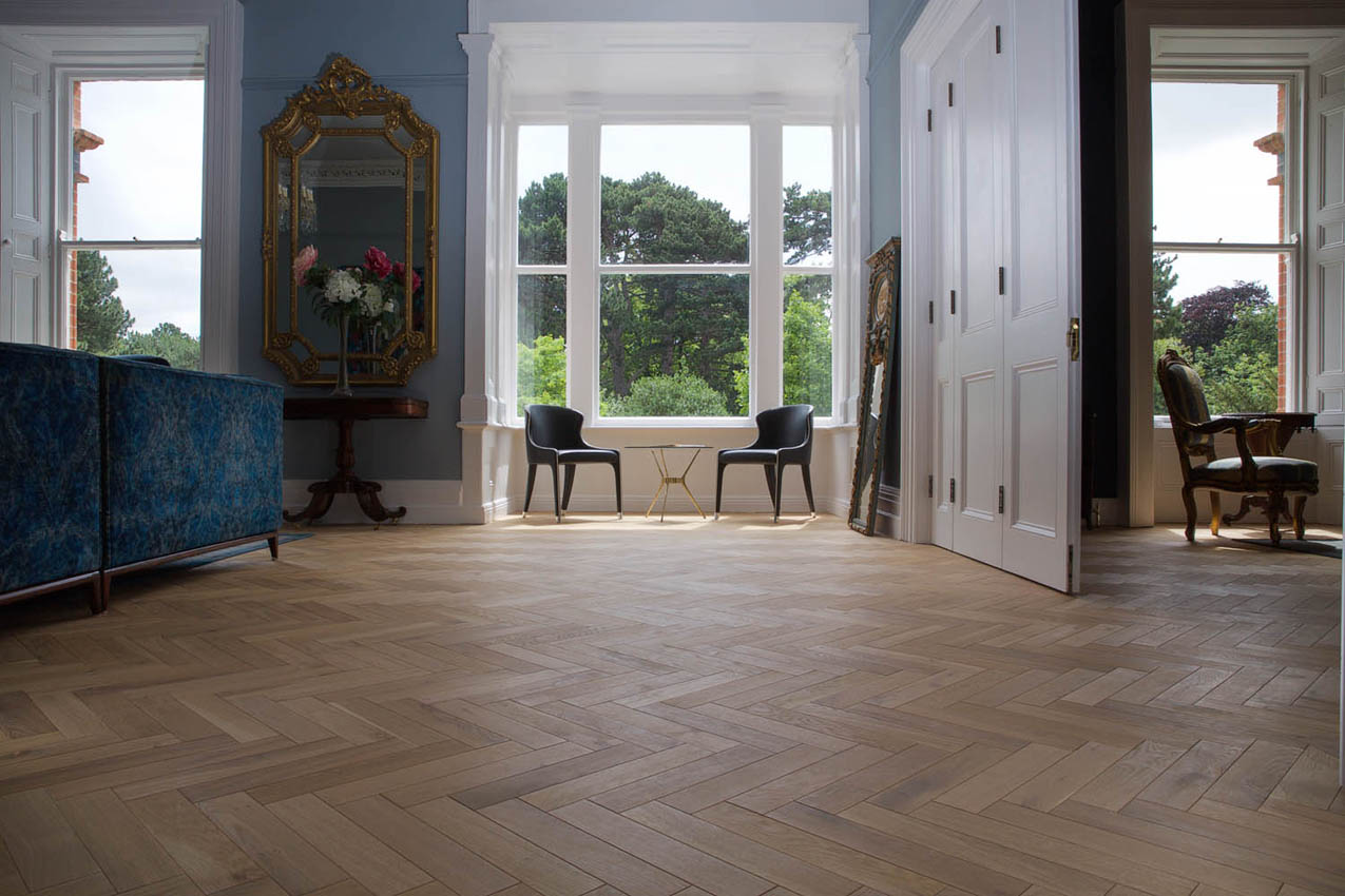 Palmerstown Park wood flooring