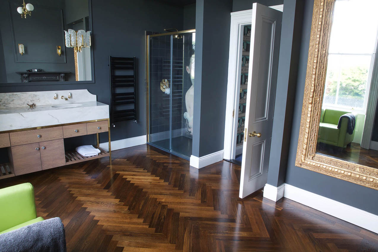 Palmerstown Park wood flooring